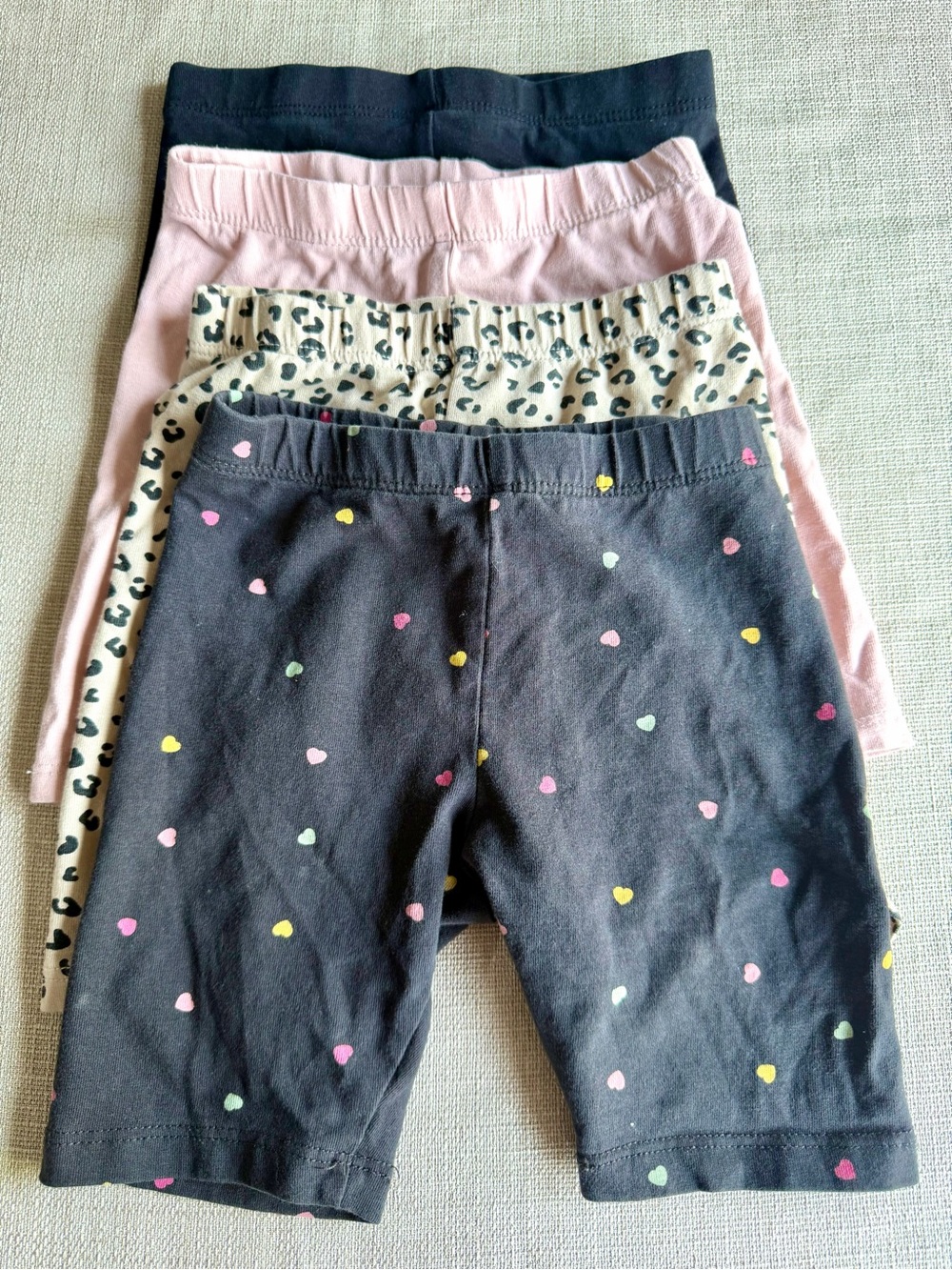 H&M Girls' Bike Shorts Pack of 4